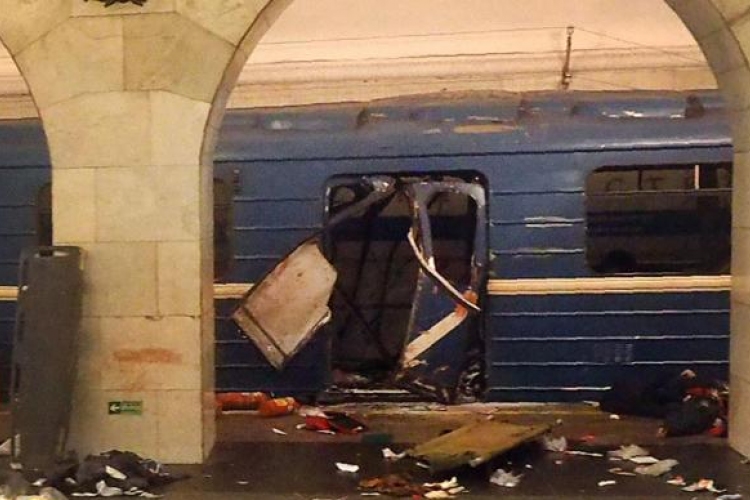 Öngyilkos merénylet történt Szentpéterváron - a robbantó szíriai fegyveresekkel állt kapcsolatban