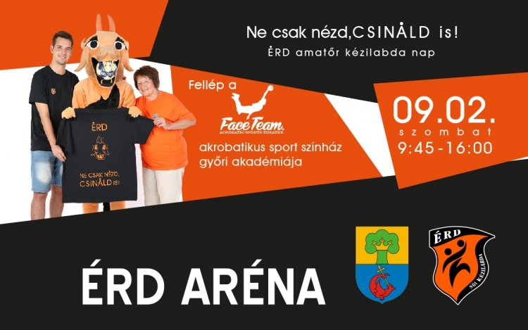 Felkészülési mérkőzés Győrben és Amatőr Kézilabda nyitónap az ÉRD Arénában